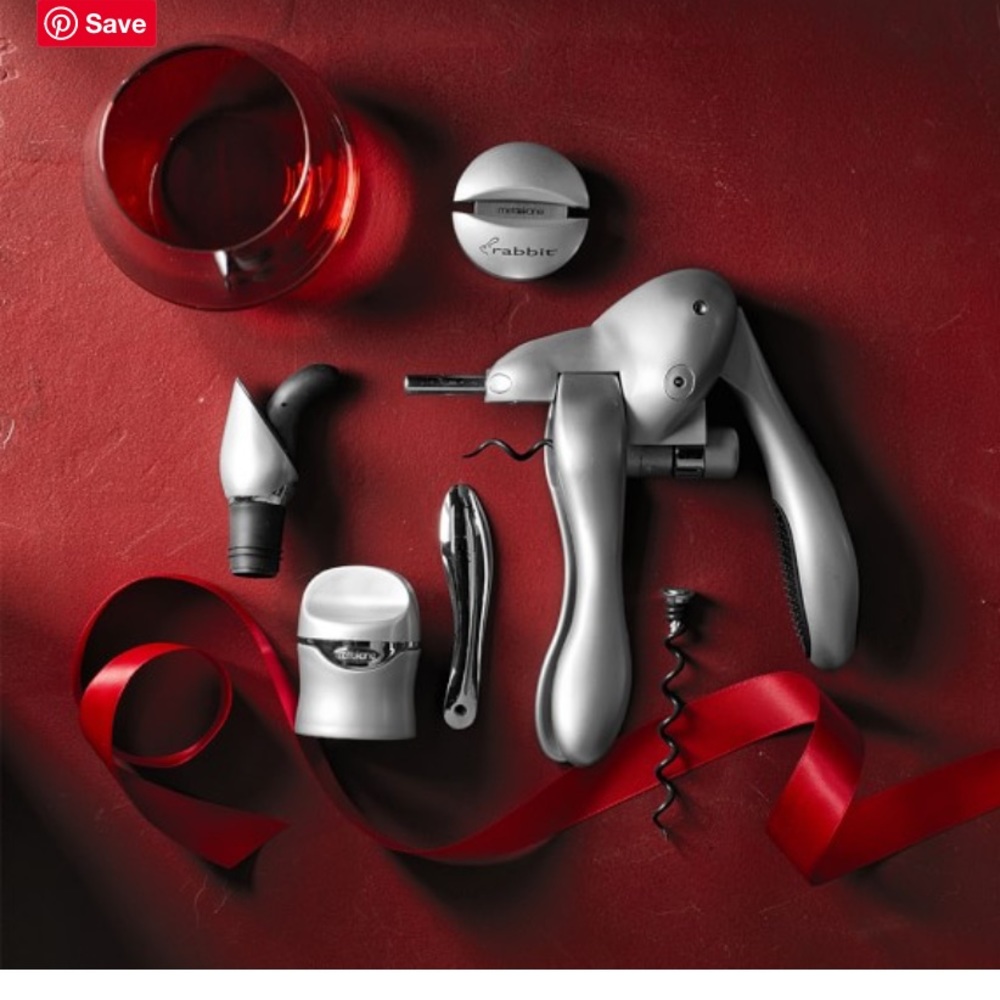 NIB Rabbit 6-Piece Wine opener Tools Set cork screw - Picture 6 of 9